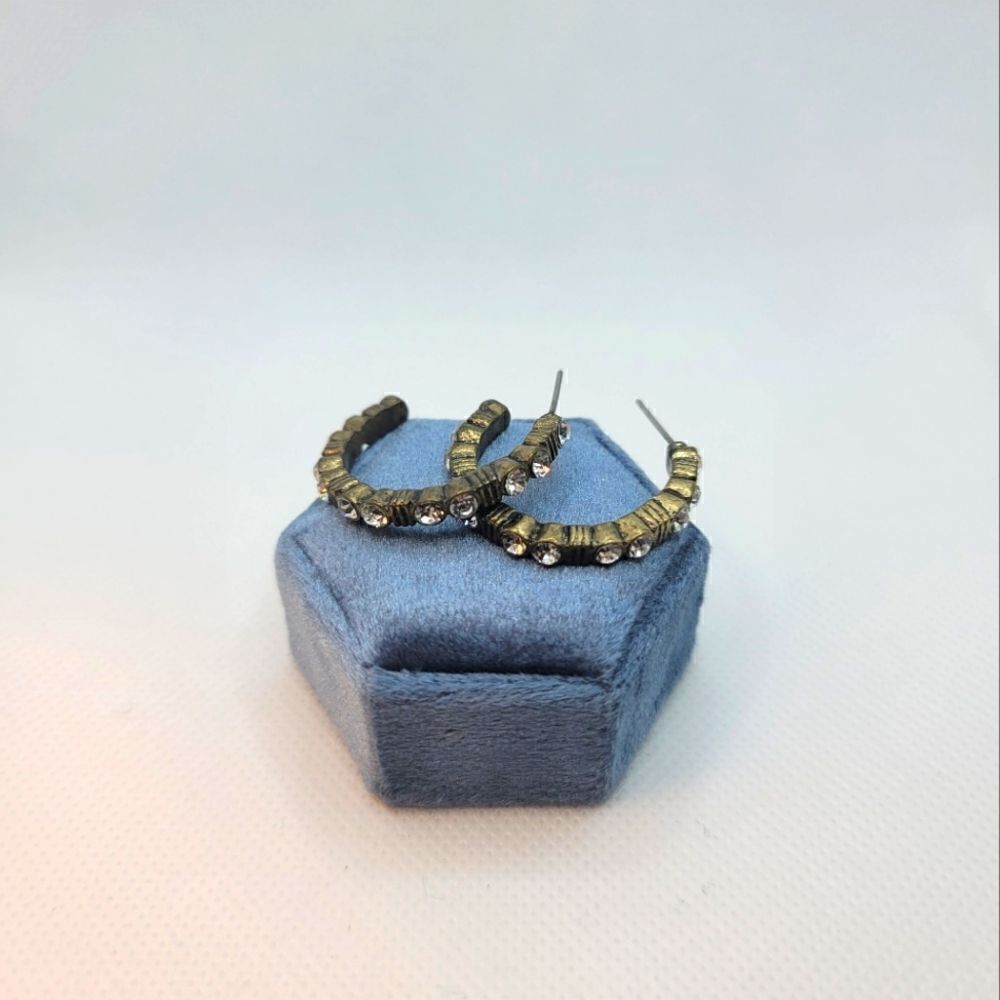 PREMIER DESIGNS Brass Hoop Earrings